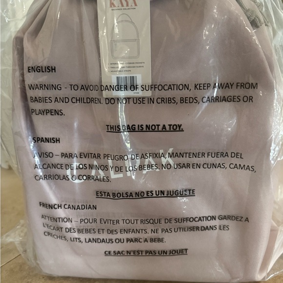 Calpak backpack in Stone NWT - Picture 5 of 5